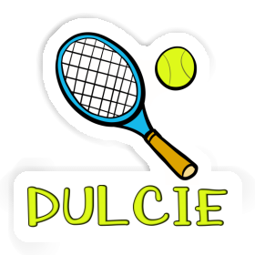 Dulcie Sticker Tennis Racket Image