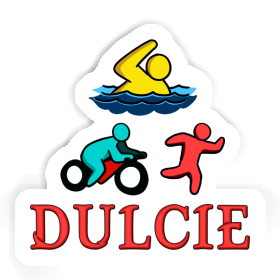 Autocollant Triathlète Dulcie Image