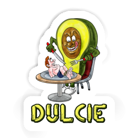 Sticker Dulcie Avocado Image