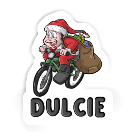 Bicycle Rider Sticker Dulcie Image