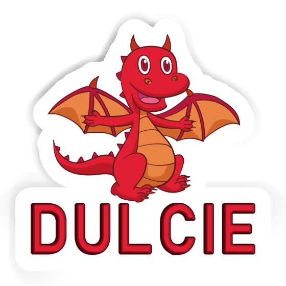 Aufkleber Dulcie Baby-Drache Notebook Image