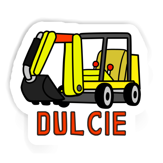 Dulcie Sticker Mini-Excavator Laptop Image