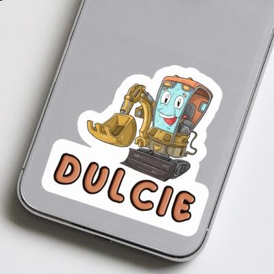 Sticker Excavator Dulcie Notebook Image