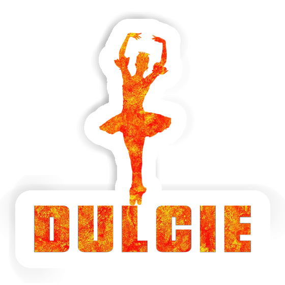 Dulcie Sticker Ballerina Laptop Image