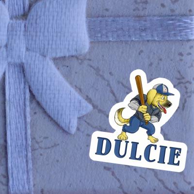 Dulcie Sticker Baseball-Hund Image