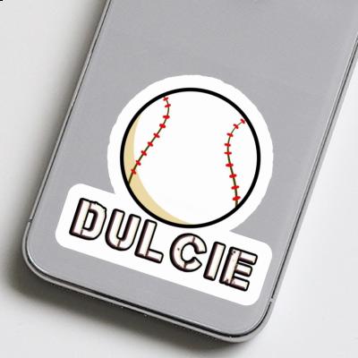 Dulcie Autocollant Baseball Image