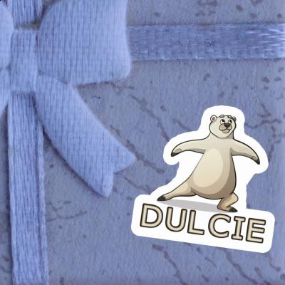 Dulcie Sticker Yoga-Bär Laptop Image