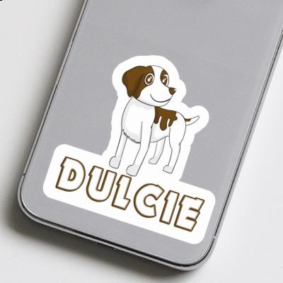 Sticker Dulcie Brittany Dog Gift package Image