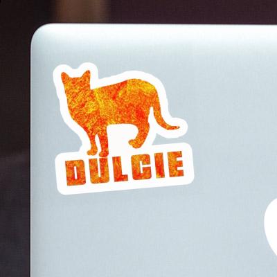 Sticker Dulcie Katze Notebook Image