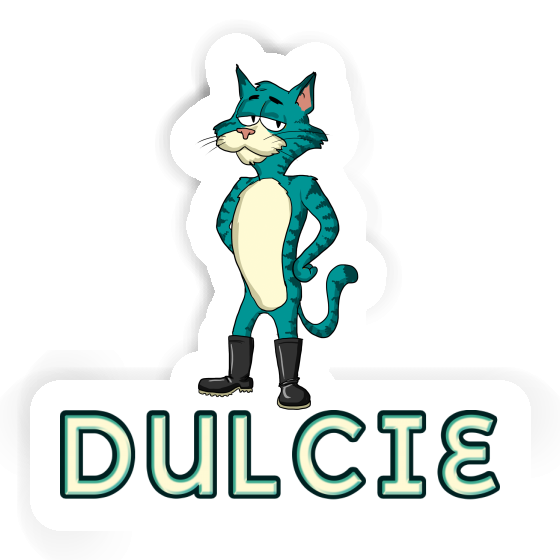 Sticker Cat Dulcie Laptop Image