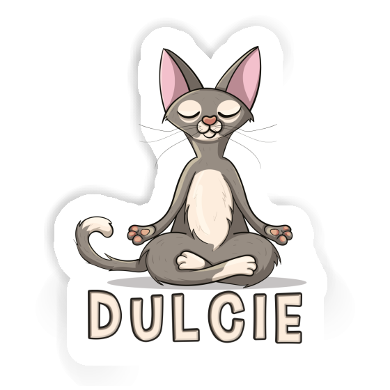 Sticker Yoga Cat Dulcie Gift package Image