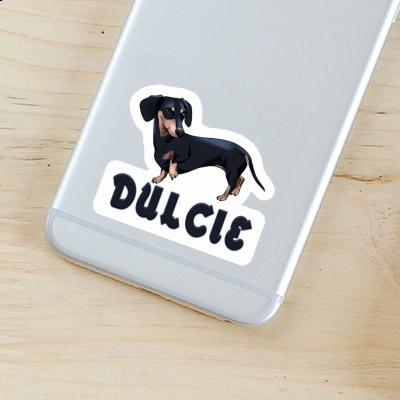 Teckel Autocollant Dulcie Image