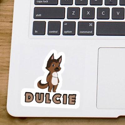 Sticker Deutscher Schäferhund Dulcie Gift package Image