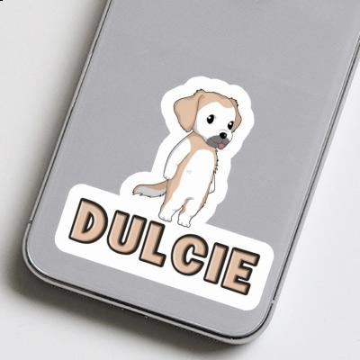 Sticker Golden Retriever Dulcie Gift package Image