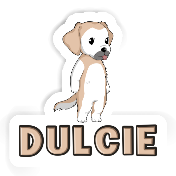 Sticker Golden Retriever Dulcie Notebook Image