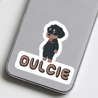 Autocollant Dulcie Rottweiler Image