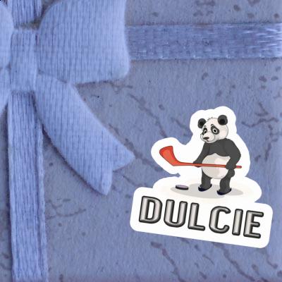 Dulcie Sticker Ice Hockey Panda Laptop Image