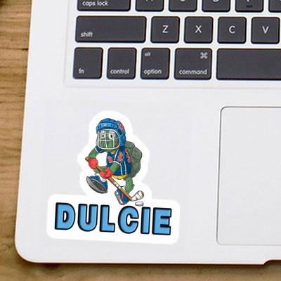 Dulcie Sticker Hockey Player Image