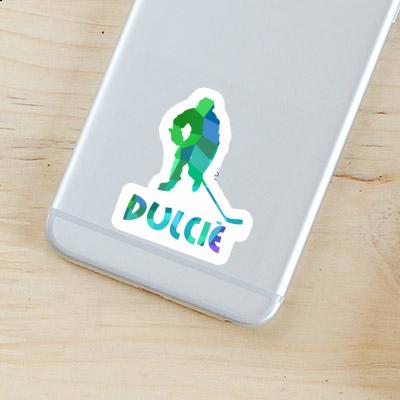 Dulcie Sticker Hockey Player Image