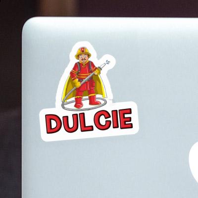 Sticker Dulcie Firefighter Notebook Image