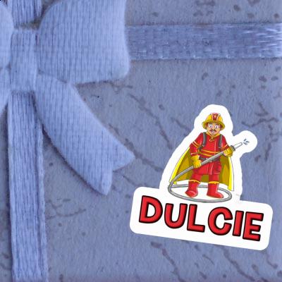 Sticker Dulcie Firefighter Gift package Image