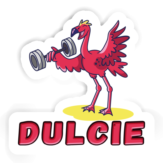 Dulcie Autocollant Haltérophilie Laptop Image