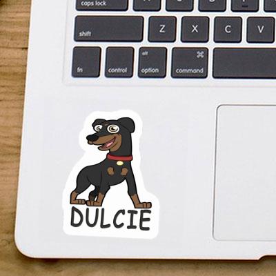 Dulcie Sticker German Pinscher Laptop Image