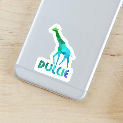 Sticker Giraffe Dulcie Laptop Image