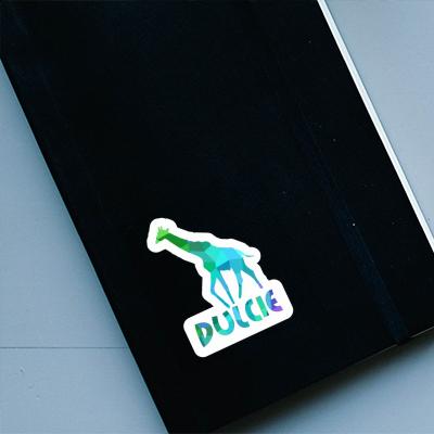 Sticker Giraffe Dulcie Notebook Image