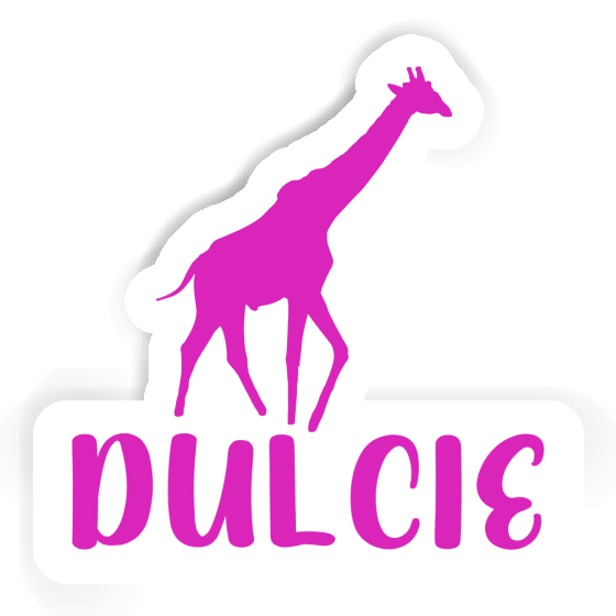 Giraffe Sticker Dulcie Laptop Image