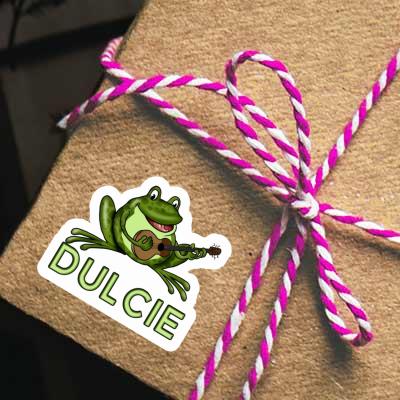 Sticker Guitar Frog Dulcie Laptop Image