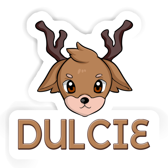 Dulcie Autocollant Cerf Notebook Image