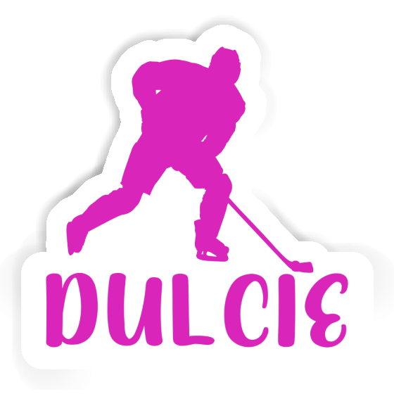 Joueuse de hockey Autocollant Dulcie Notebook Image