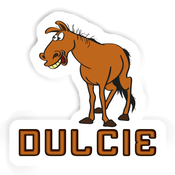 Sticker Dulcie Horse Laptop Image