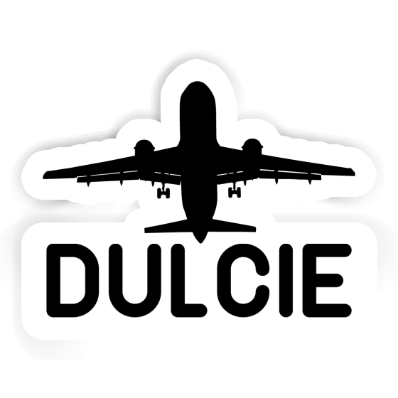 Dulcie Autocollant Jumbo-Jet Notebook Image