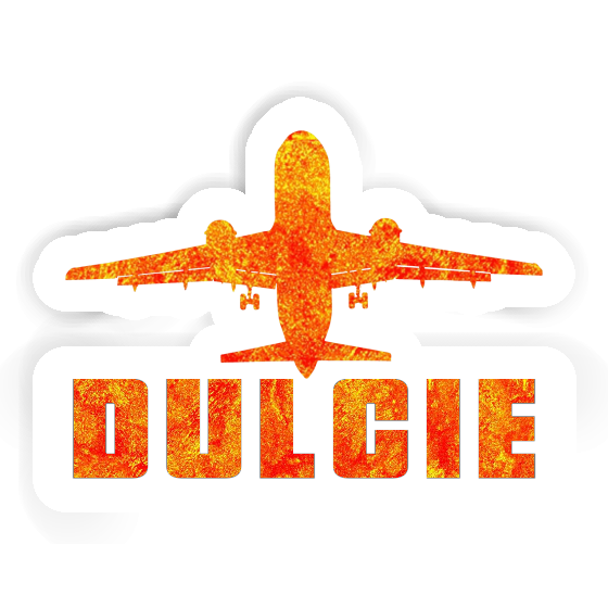 Dulcie Autocollant Jumbo-Jet Notebook Image