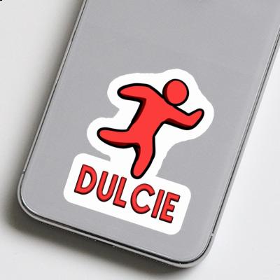 Joggeur Autocollant Dulcie Laptop Image