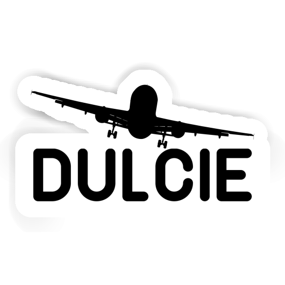 Sticker Airplane Dulcie Laptop Image