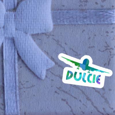 Sticker Airplane Dulcie Notebook Image