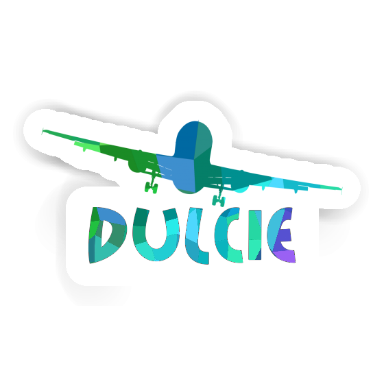 Sticker Airplane Dulcie Laptop Image