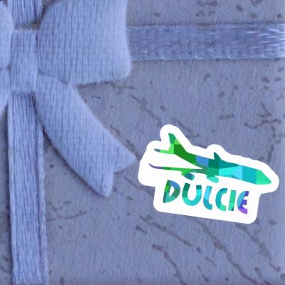 Dulcie Autocollant Jumbo-Jet Image