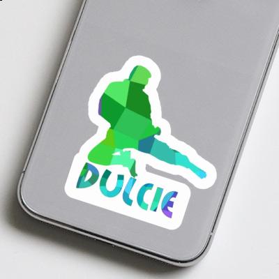 Sticker Dulcie Karateka Laptop Image