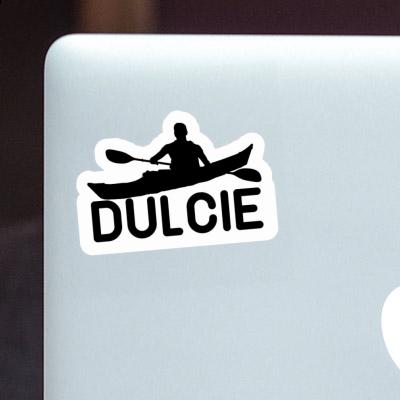 Dulcie Autocollant Kayakiste Laptop Image