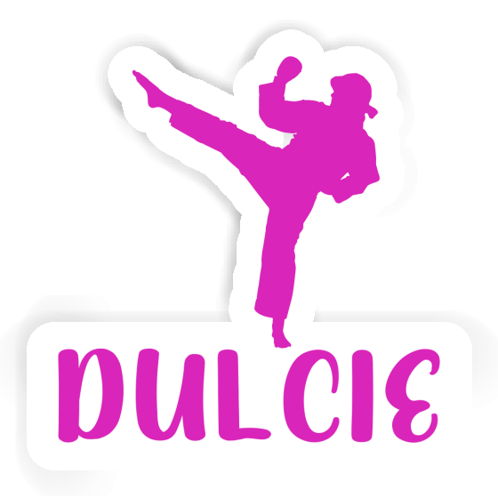 Sticker Dulcie Karateka Laptop Image