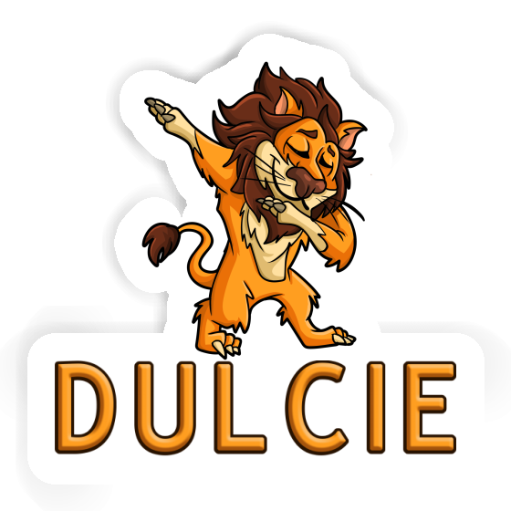 Autocollant Lion Dulcie Notebook Image