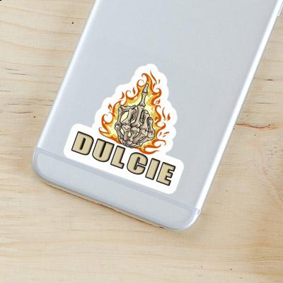 Dulcie Sticker Middlefinger Image