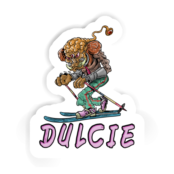 Sticker Telemarker Dulcie Notebook Image