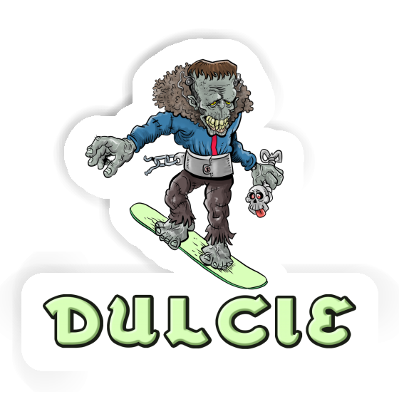 Sticker Dulcie Snowboarder Gift package Image