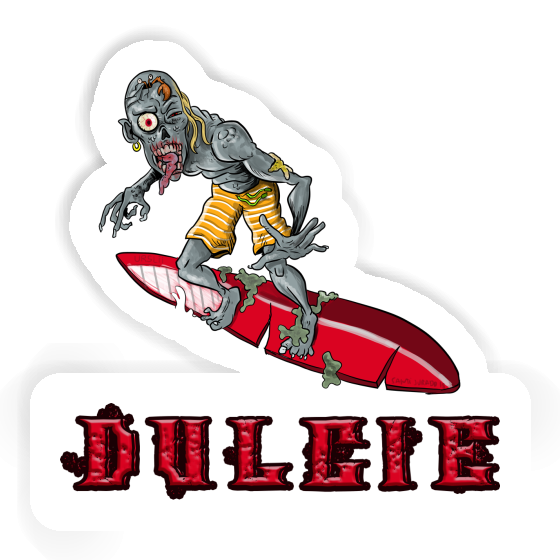 Dulcie Sticker Surfer Laptop Image