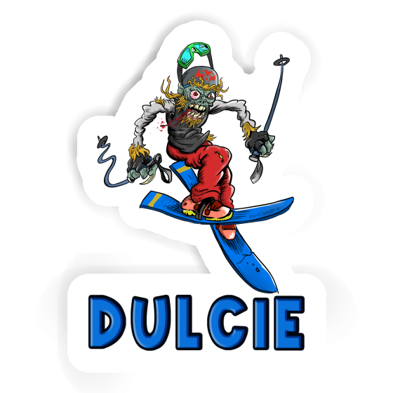 Sticker Dulcie Freeride Skier Gift package Image